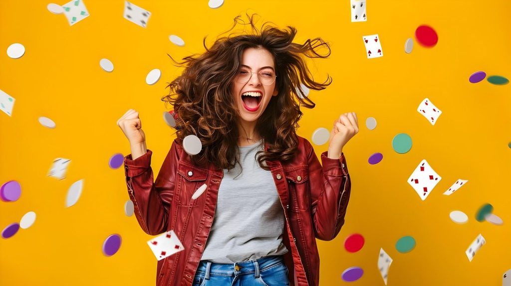 ai generated, woman, winning, winner, background, wallpaper, gambling, casino, game, money, win, luck, gamble, numbers, happiness, winning, winning, winning, winner, winner, winner, winner, winner, casino, win, win, win